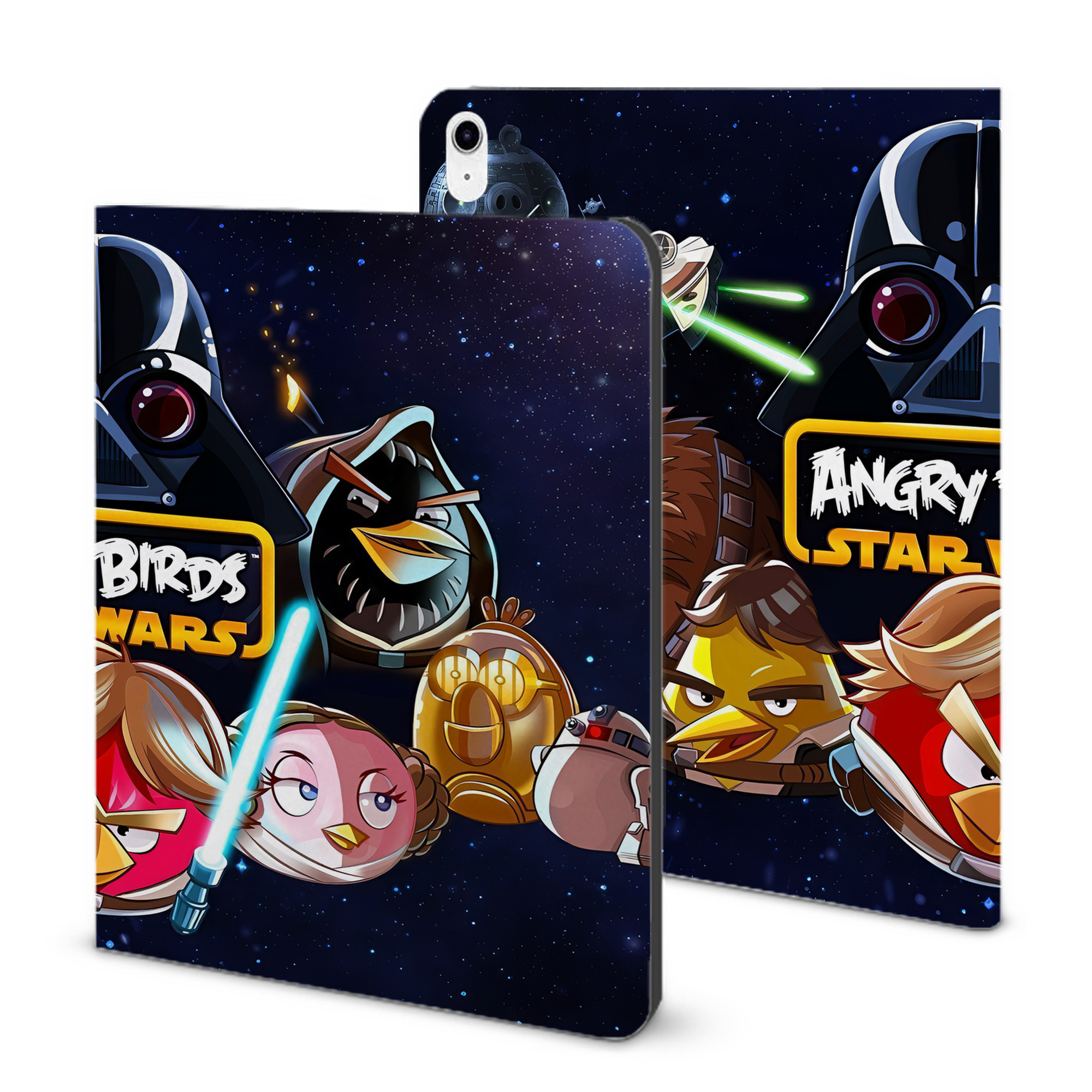 （画像用） Angry Birds アングリーバード IPad ケース ブック型 PUレザー TPU 耐衝撃 軽量 薄型 ペン収納なし 全面保護 IPad 各モデル対応